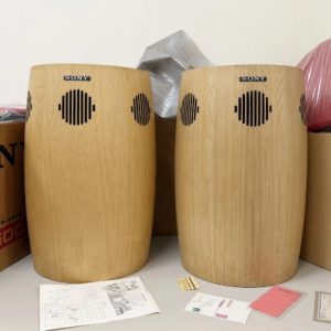 1970年索尼SONY SS-9500 无指向料钴磁喇叭木桶音箱