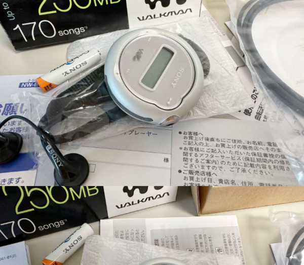 2005年索尼SONY NW-E103/105/107 经典数码MP3播放器