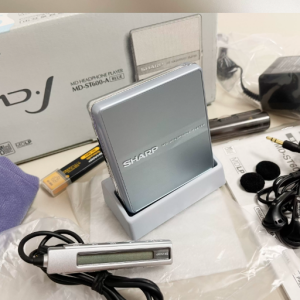 2006年夏普SHARP ST600 MD随身听 全金属DMLP单放机