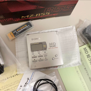 1998年索尼SONY MZ-R55 MD随身听 世界蕞小录音机型