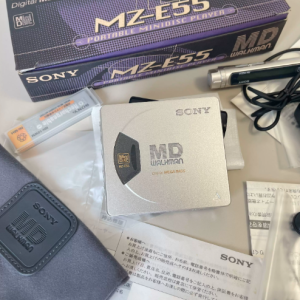 1995年索尼SONY MZ-E55 MD随身听 超薄抗震单放机