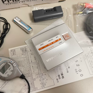 1997年先锋PIONEER PMD-P3 MD随身听 全金属单放机型