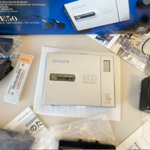 1996年索尼SONY MZ-E50 MD随身听 颜值制霸单放机型