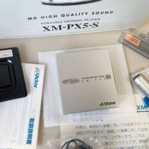 1999年胜利VICTOR XM-PX5 MD随身听金属机械轮单放机