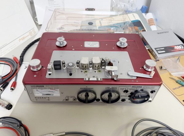全新1976年南瓜NAGRA E 便携开盘磁带录音机经典收藏机型